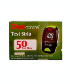 DIAB CONTROL 50 – Bandelettes de test de glycémie