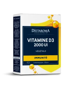DIETAROMA Vitamine D3 2000 UI – 40 Comprimés