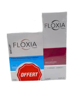 FLOXIA Crème Régénératrice Contrôle Rougeurs + SAVON DERMOCOSMETIQUE EXFOLIANT GRATUIT