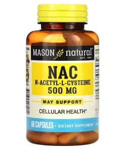 Mason Natural NAC (N‑Acetyl‑L‑Cysteine) – 60 Capsules