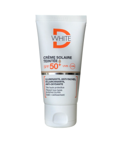 DWHITE Crème Solaire Teintée Clair SPF 50+ — 50 ml