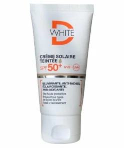 DWHITE Crème Solaire Teintée Medium SPF 50+ — 50 ml