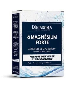 DIETAROMA 6 Magnésium Forté 30 COMPRIME