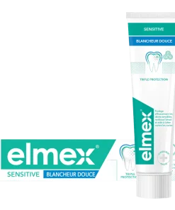 Elmex Sensitive Blancheur Douce Dentifrice 75 ml
