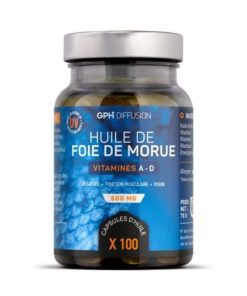 GPH Huile de Foie de Morue – 100 gélules