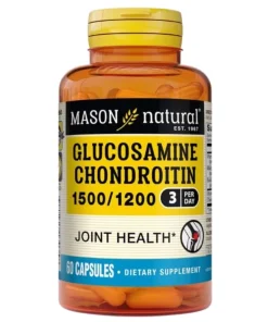 Mason Natural Glucosamine & Chondroitin 1500/1200 – 60 Capsules