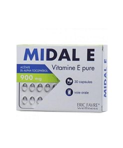 Midal E 30 – Complément à la Vitamine E