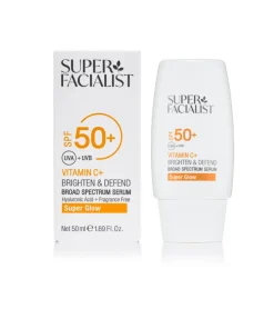 Super Facialist Vitamin C+ Brighten & Defend Broad Spectrum Serum SPF 50+