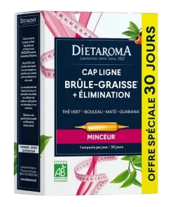Dietaroma Capligne Brûle‑Graisse + Élimination 30 ampoules